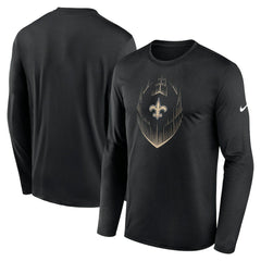 New Orleans Saints Nike Icon Legend Performance Long Sleeve T-Shirt
