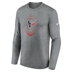 Houston Texans Nike Icon Legend Performance Long Sleeve T-Shirt