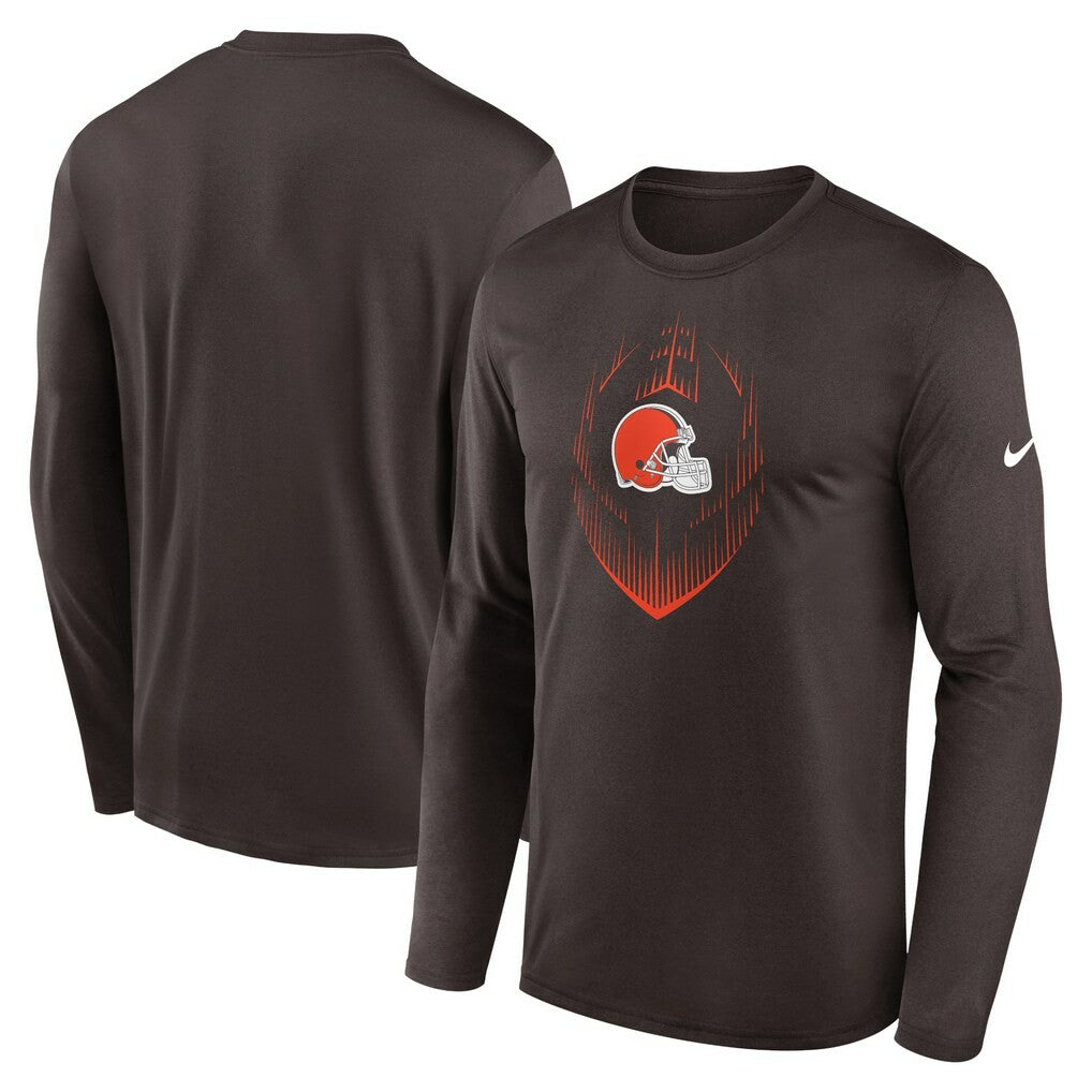 Cleveland Browns Nike Icon Legend Performance Long Sleeve T-Shirt