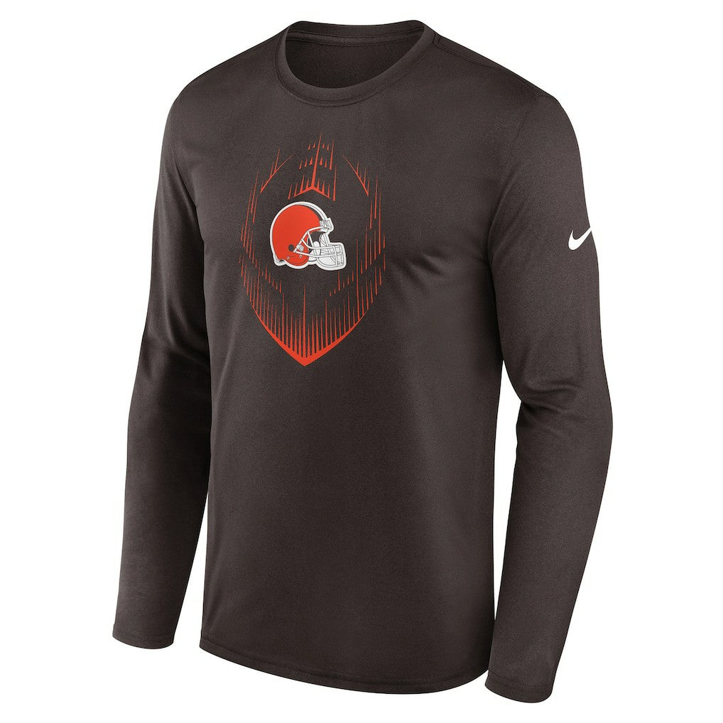 Cleveland Browns Nike Icon Legend Performance Long Sleeve T-Shirt