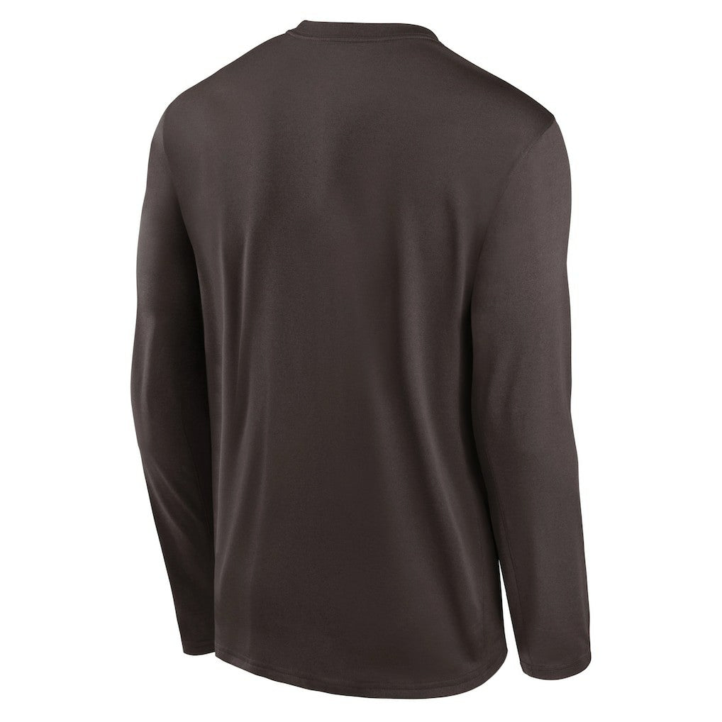 Cleveland Browns Nike Icon Legend Performance Long Sleeve T-Shirt