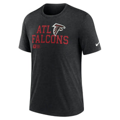 Atlanta Falcons Nike Overlap Lockup Tri-Blend T-Shirt