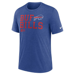 Buffalo Bills Nike Overlap Lockup Tri-Blend T-Shirt
