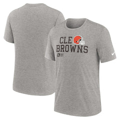 Cleveland Browns Nike Overlap Lockup Tri-Blend T-Shirt