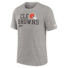 Cleveland Browns Nike Overlap Lockup Tri-Blend T-Shirt