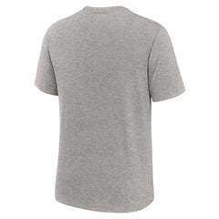 Miami Dolphins Nike Overlap Lockup Tri-Blend T-Shirt