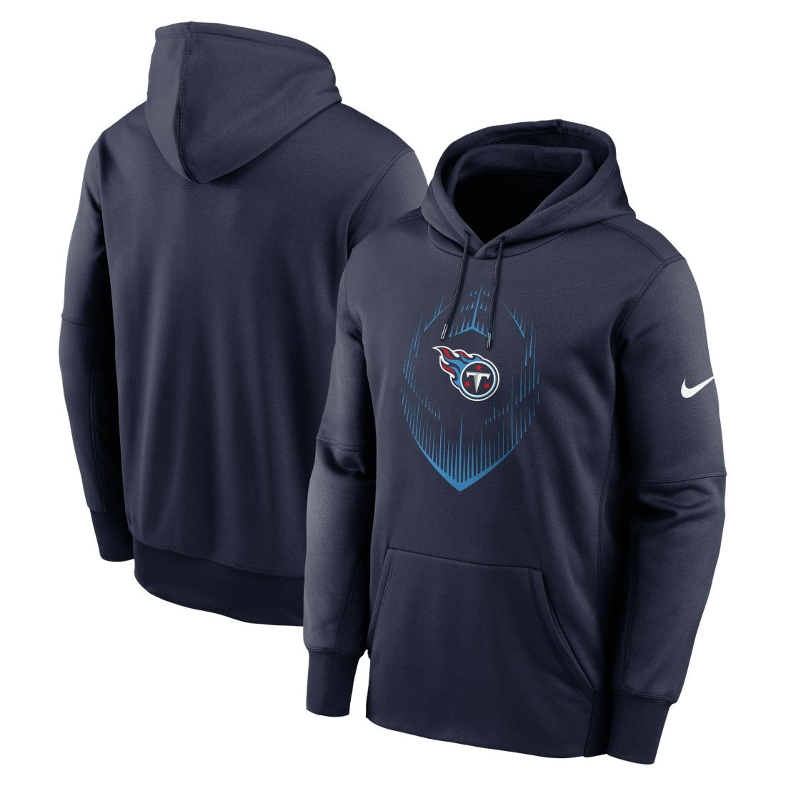 Tennessee Titans Nike Icon Performance Pullover Hoodie
