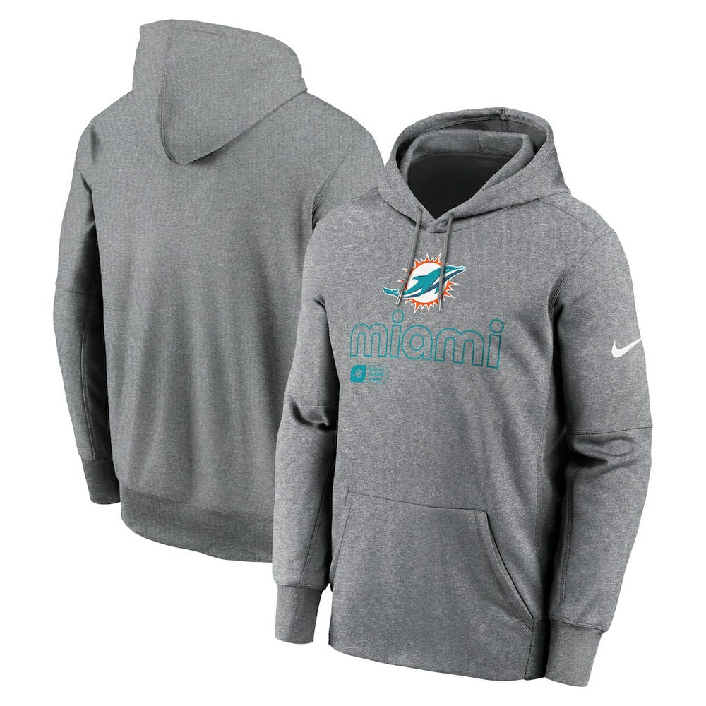 Miami Dolphins Nike Performance Pullover Hoodie