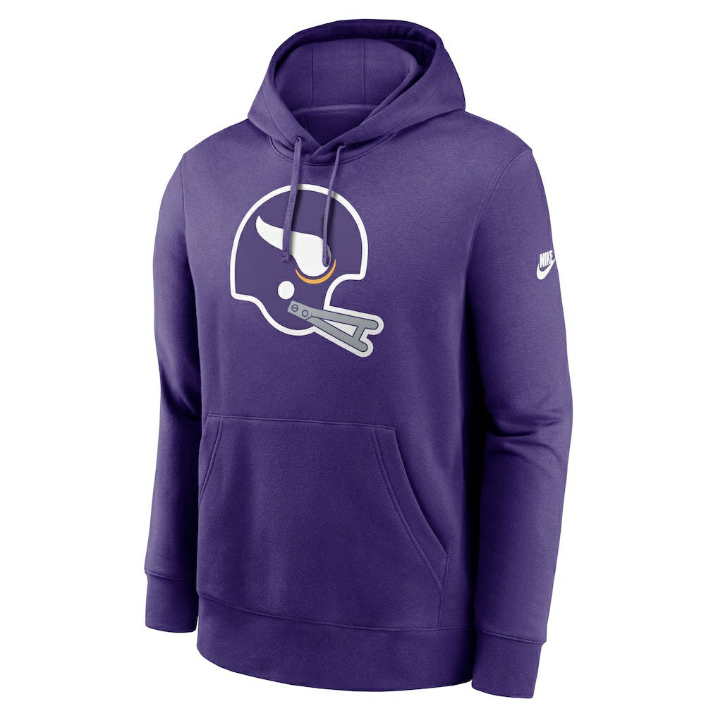 Minnesota Vikings Nike Rewind Club Logo Pullover Hoodie