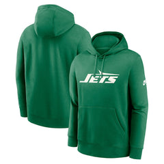 New York Jets Nike Rewind Club Logo Pullover Hoodie