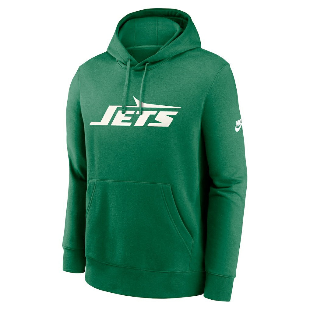 New York Jets Nike Rewind Club Logo Pullover Hoodie