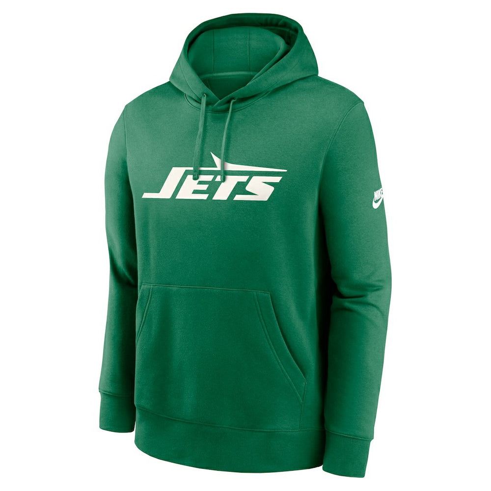 New York Jets Nike Rewind Club Logo Pullover Hoodie