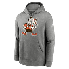 Cleveland Browns Nike Rewind Club Logo Pullover Hoodie