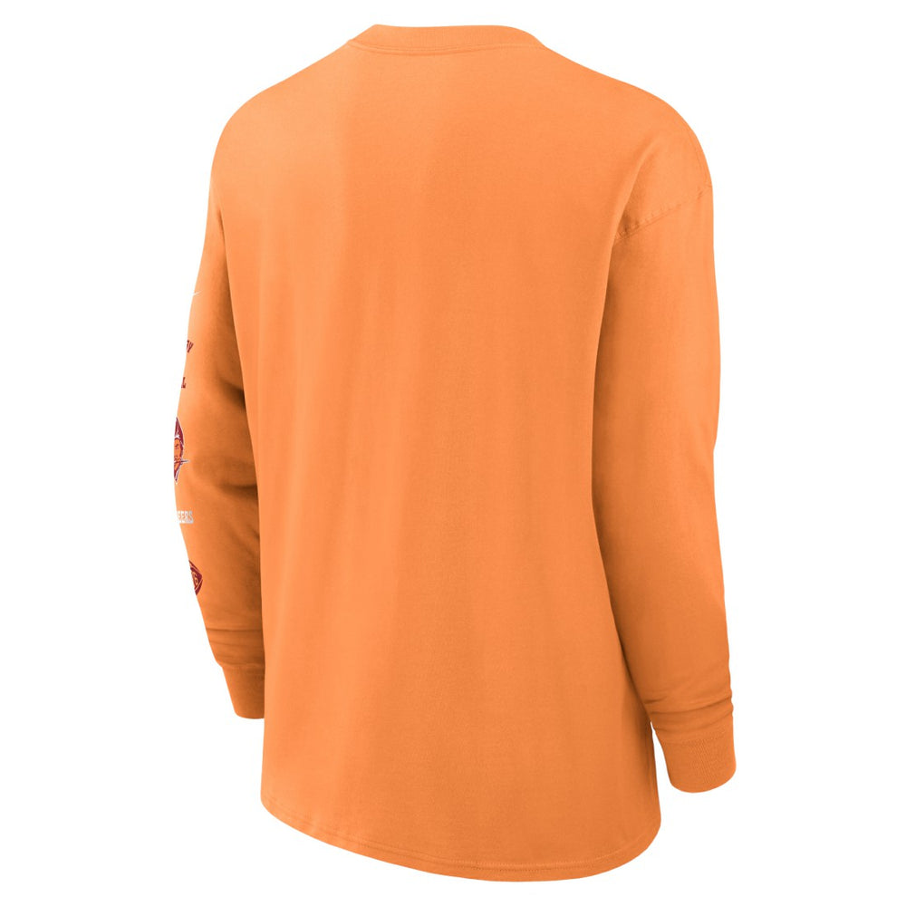 Tampa Bay Buccaneers Nike Rewind Heavy Max90 Pocket Long Sleeve T-Shirt