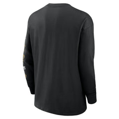 New Orleans Saints Nike Rewind Heavy Max90 Pocket Long Sleeve T-Shirt