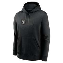 Las Vegas Raiders Nike Edge Pack French Terry Club Pullover Hoodie