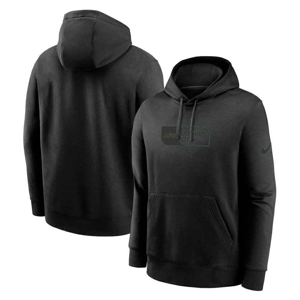 New York Jets Nike Edge Pack French Terry Club Pullover Hoodie