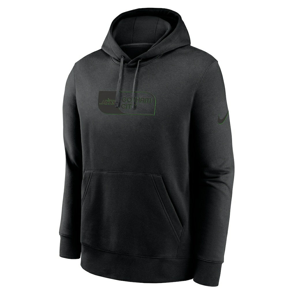 New York Jets Nike Edge Pack French Terry Club Pullover Hoodie
