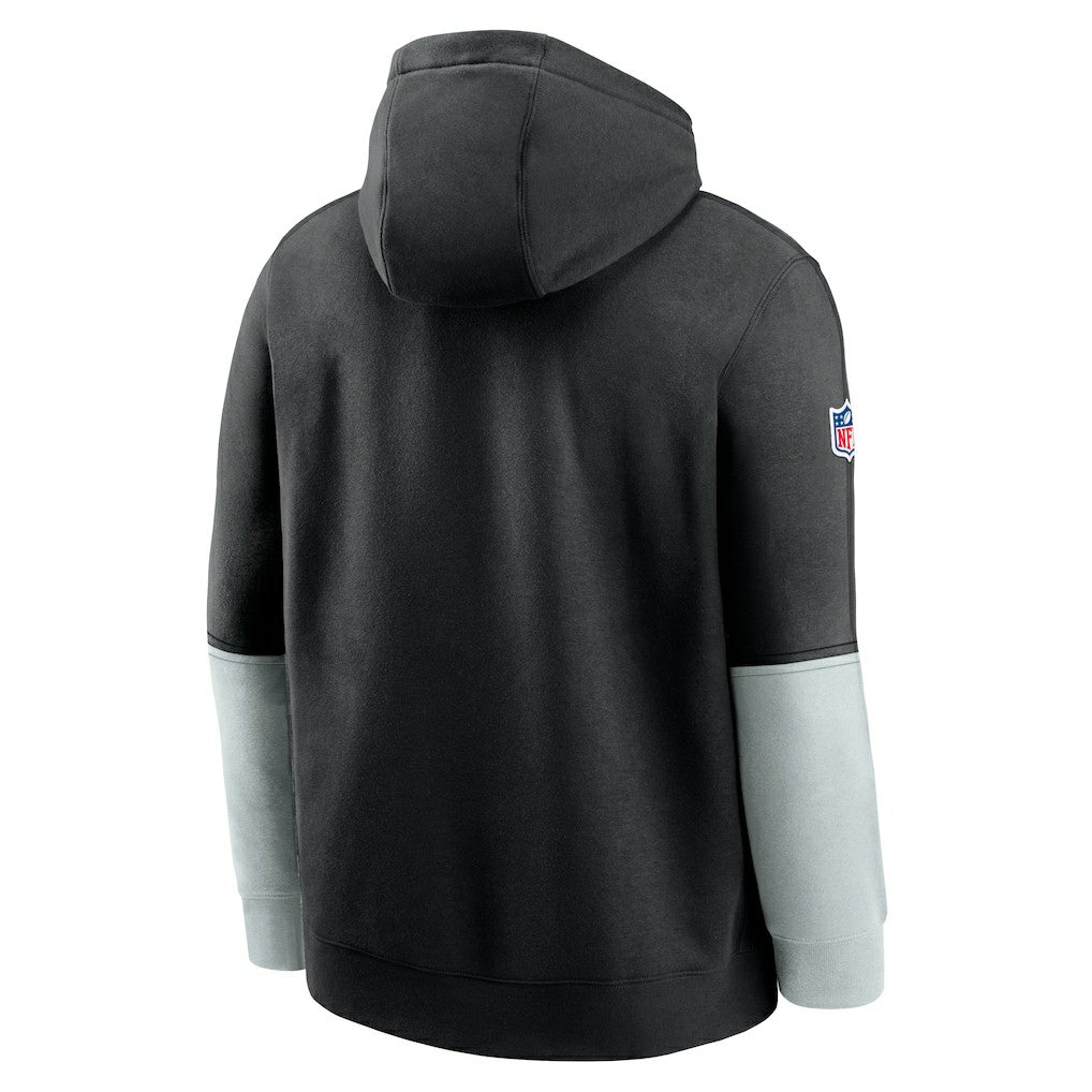 Las Vegas Raiders Nike 2024 Sideline Club Pullover Hoodie