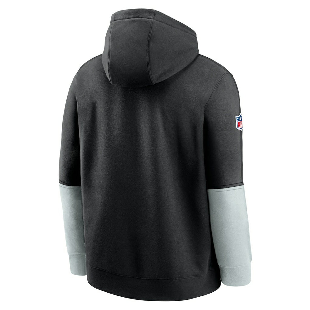 Las Vegas Raiders Nike 2024 Sideline Club Pullover Hoodie