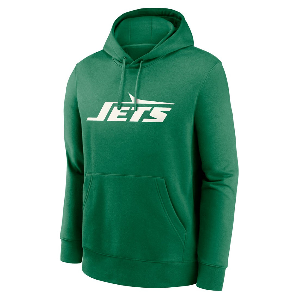 New York Jets Nike Big & Tall Club Logo Pullover Hoodie