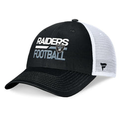 Las Vegas Raiders Fanatics Upper Trucker Adjustable Hat