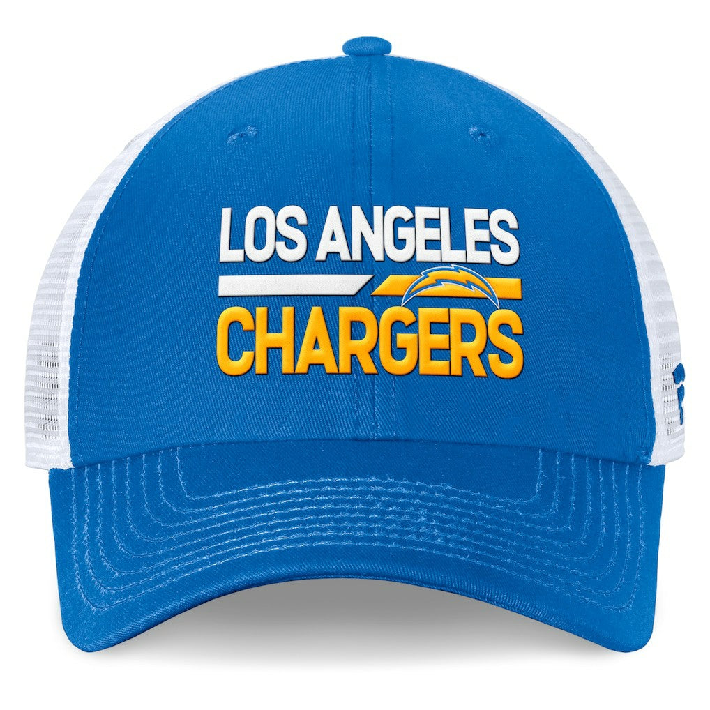 Los Angeles Chargers Fanatics Upper Trucker Adjustable Hat