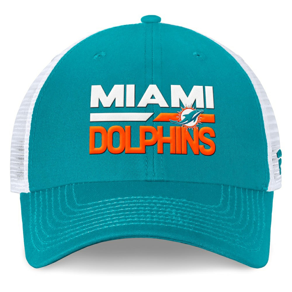 Miami Dolphins Fanatics Upper Trucker Adjustable Hat