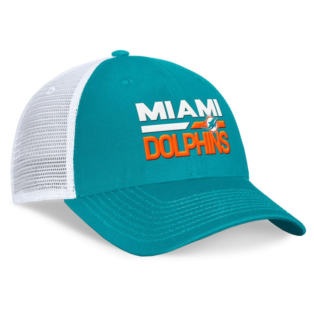 Miami Dolphins Fanatics Upper Trucker Adjustable Hat