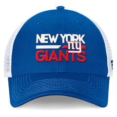New York Giants Fanatics Upper Trucker Adjustable Hat