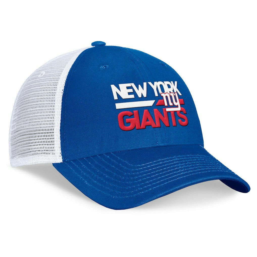 New York Giants Fanatics Upper Trucker Adjustable Hat