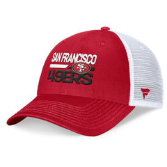 San Francisco 49ers Fanatics Upper Trucker Adjustable Hat