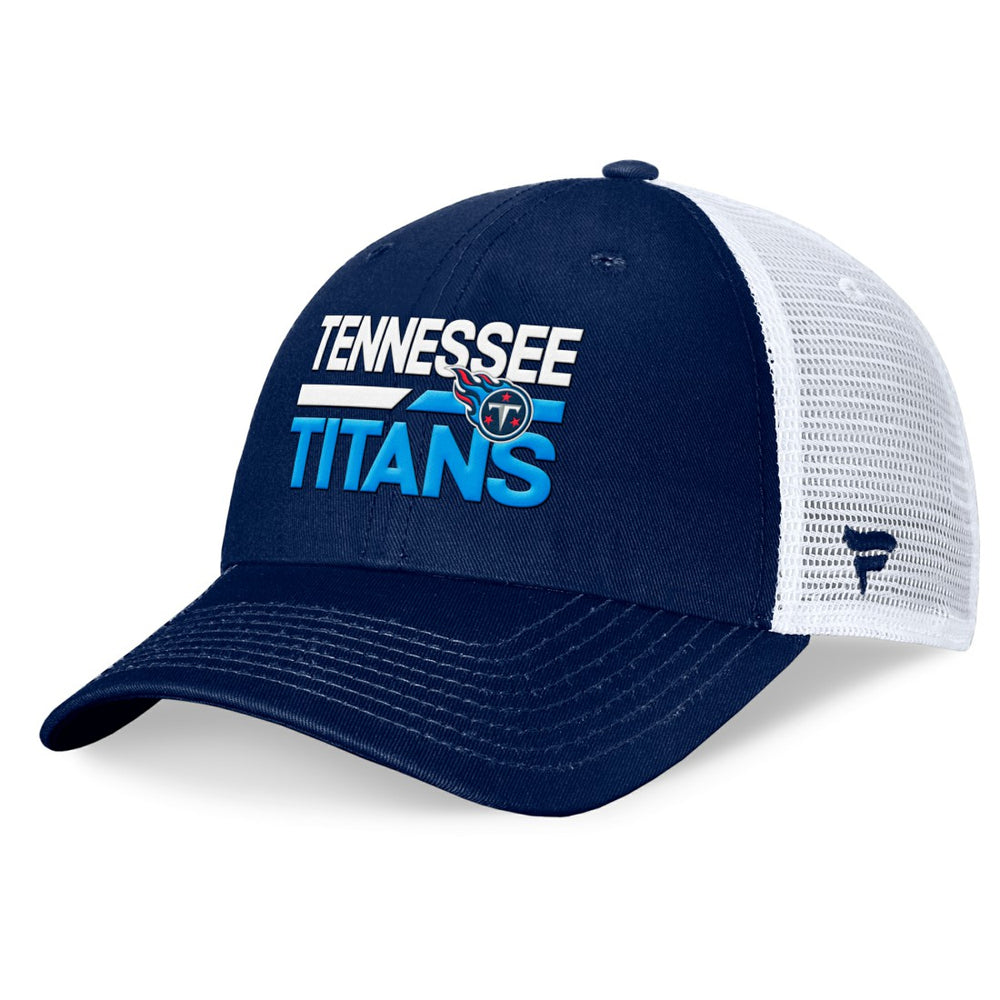 Tennessee Titans Fanatics Upper Trucker Adjustable Hat
