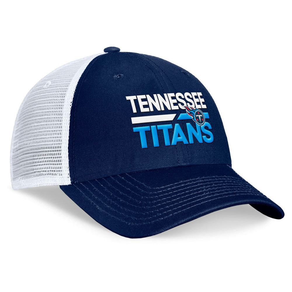 Tennessee Titans Fanatics Upper Trucker Adjustable Hat
