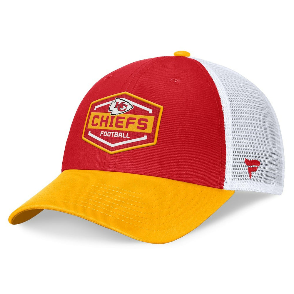 Kansas City Chiefs Fanatics Bench Trucker Adjustable Hat