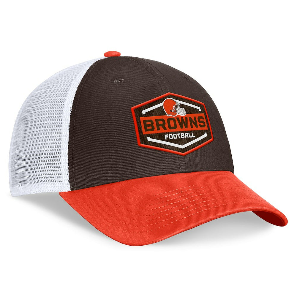 Cleveland Browns Fanatics Bench Trucker Adjustable Hat