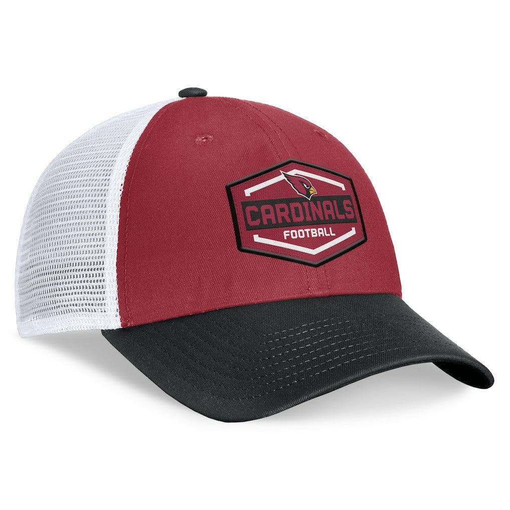 Arizona Cardinals Fanatics Bench Trucker Adjustable Hat