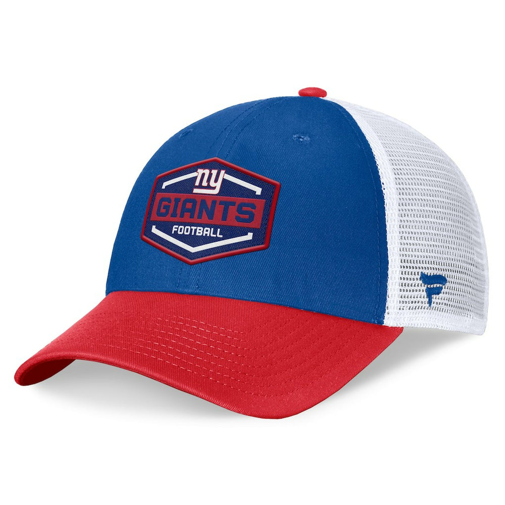 New York Giants Fanatics Bench Trucker Adjustable Hat