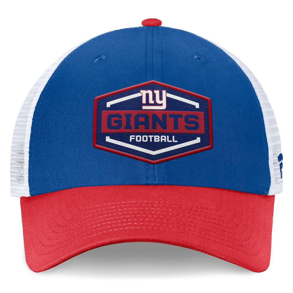 New York Giants Fanatics Bench Trucker Adjustable Hat