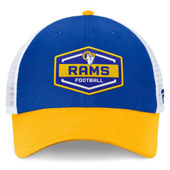Los Angeles Rams Fanatics Bench Trucker Adjustable Hat