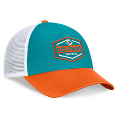 Miami Dolphins Fanatics Bench Trucker Adjustable Hat