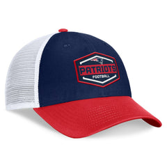 New England Patriots Fanatics Bench Trucker Adjustable Hat