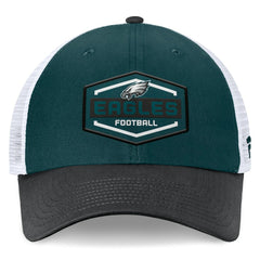 Philadelphia Eagles Fanatics Bench Trucker Adjustable Hat