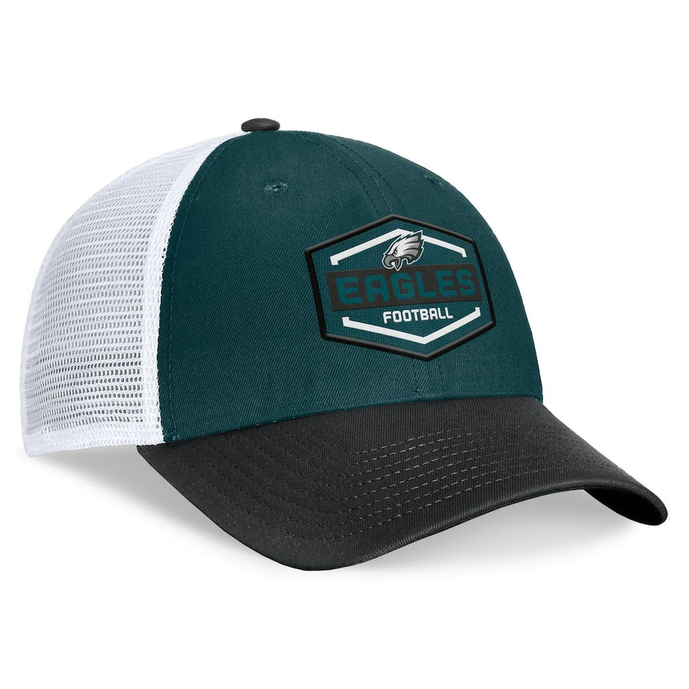 Philadelphia Eagles Fanatics Bench Trucker Adjustable Hat