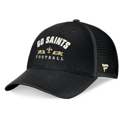 New Orleans Saints Fanatics Timeout Trucker Adjustable Hat