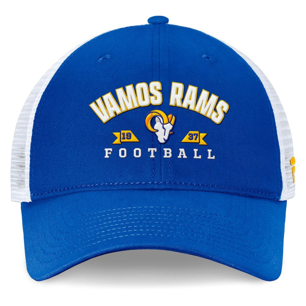 Los Angeles Rams Fanatics Timeout Trucker Adjustable Hat