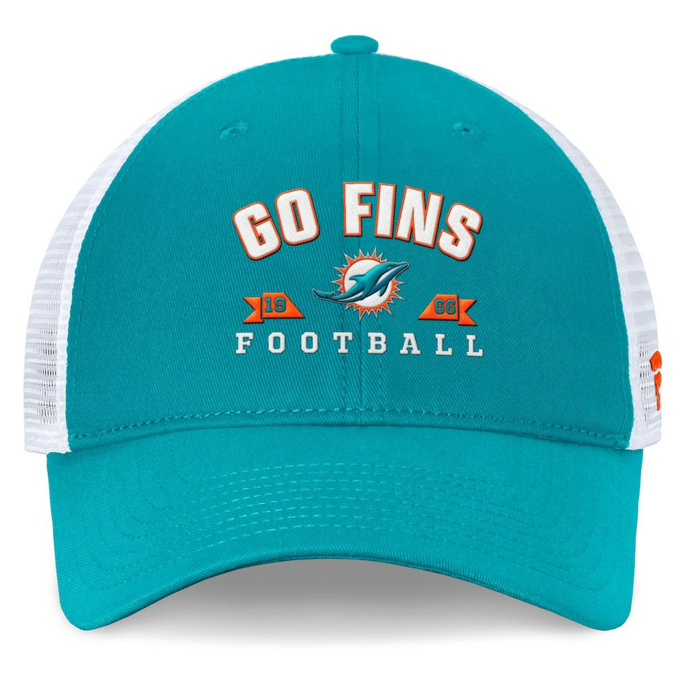 Miami Dolphins Fanatics Timeout Trucker Adjustable Hat