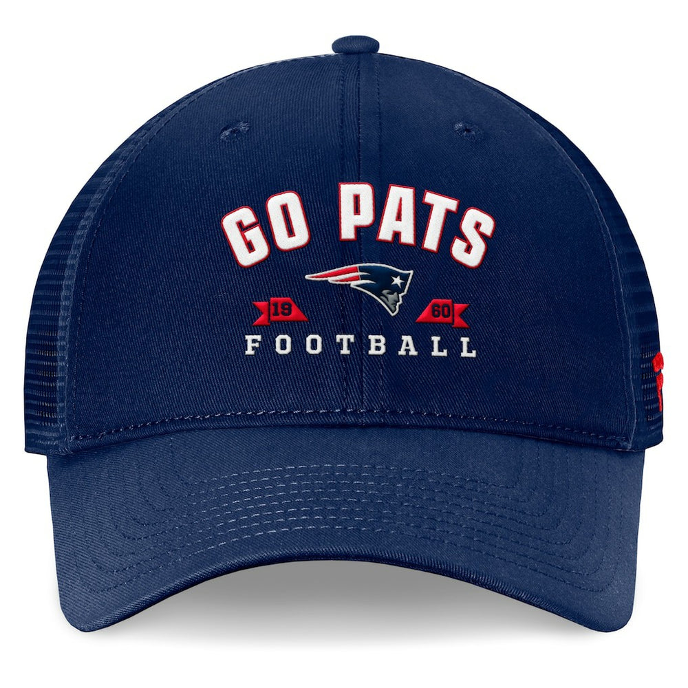 New England Patriots Fanatics Timeout Trucker Adjustable Hat