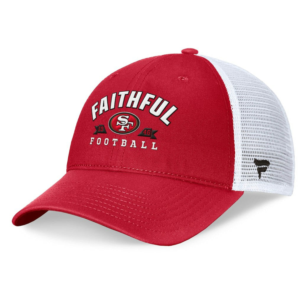 San Francisco 49ers Fanatics Timeout Trucker Adjustable Hat