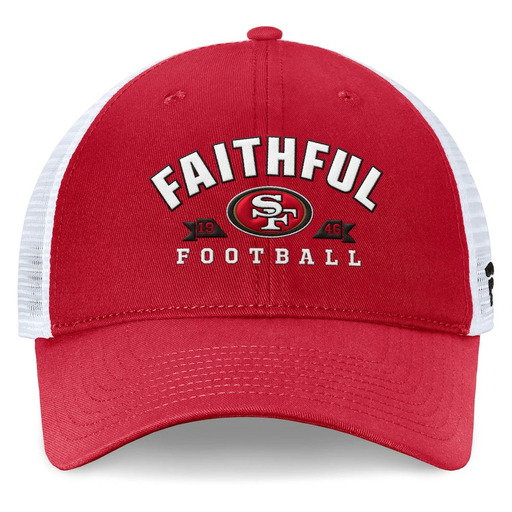 San Francisco 49ers Fanatics Timeout Trucker Adjustable Hat